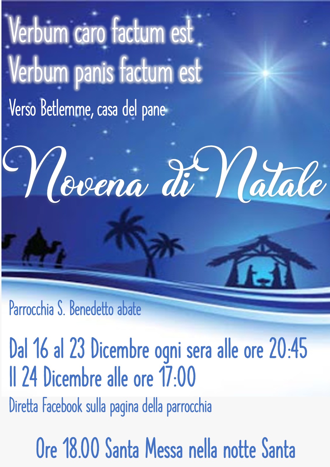 Locandina Parrocchia